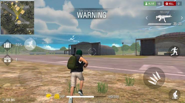 Safe Zone in free fire