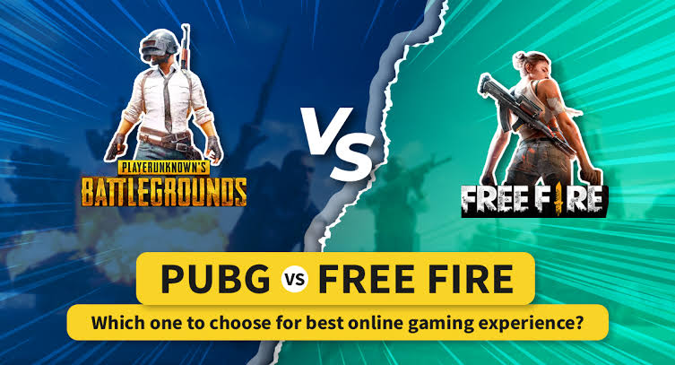Free Fire vs PUBG Which is better