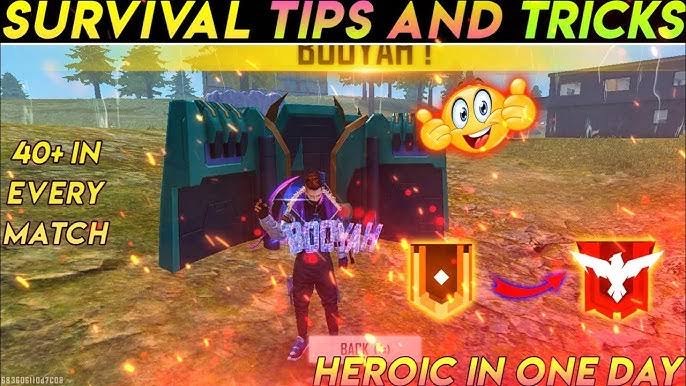 Free Fire Survival Tips and Tricks